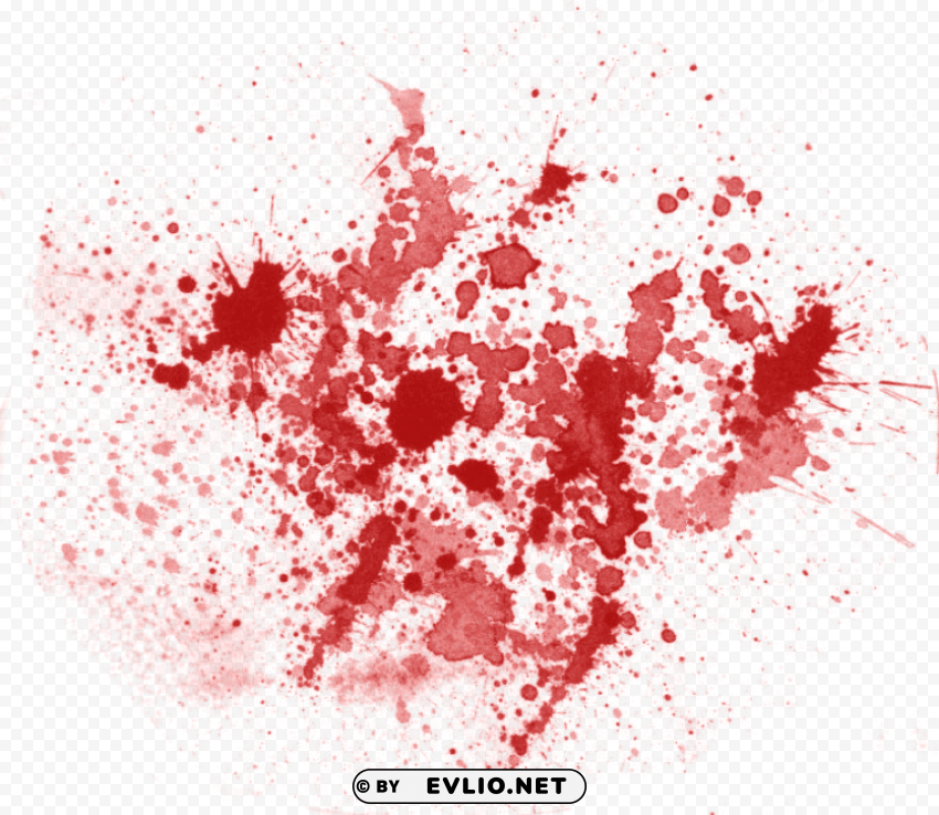 blood splatter PNG images with transparent canvas variety