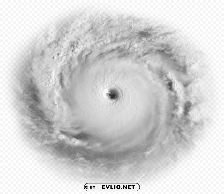 hurricane Isolated Graphic on Clear Background PNG