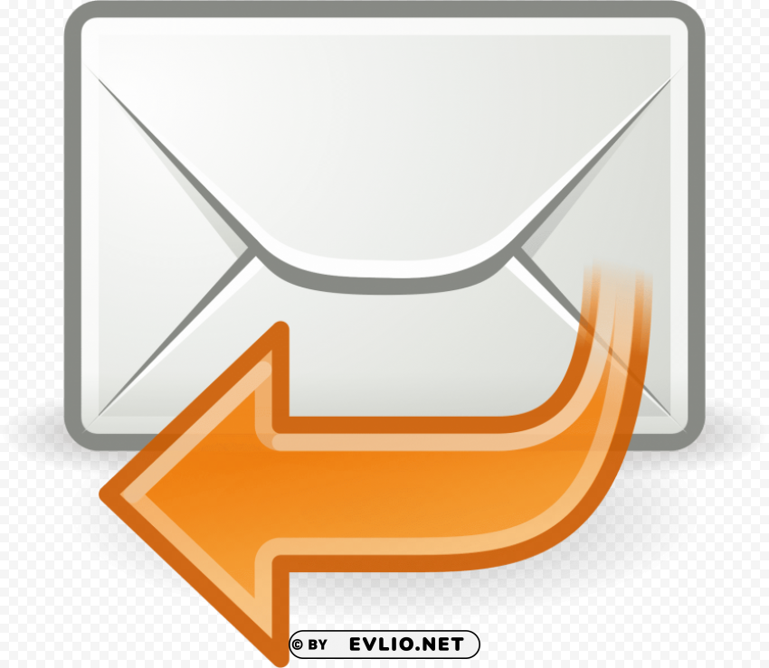 reply email icon PNG free download transparent background