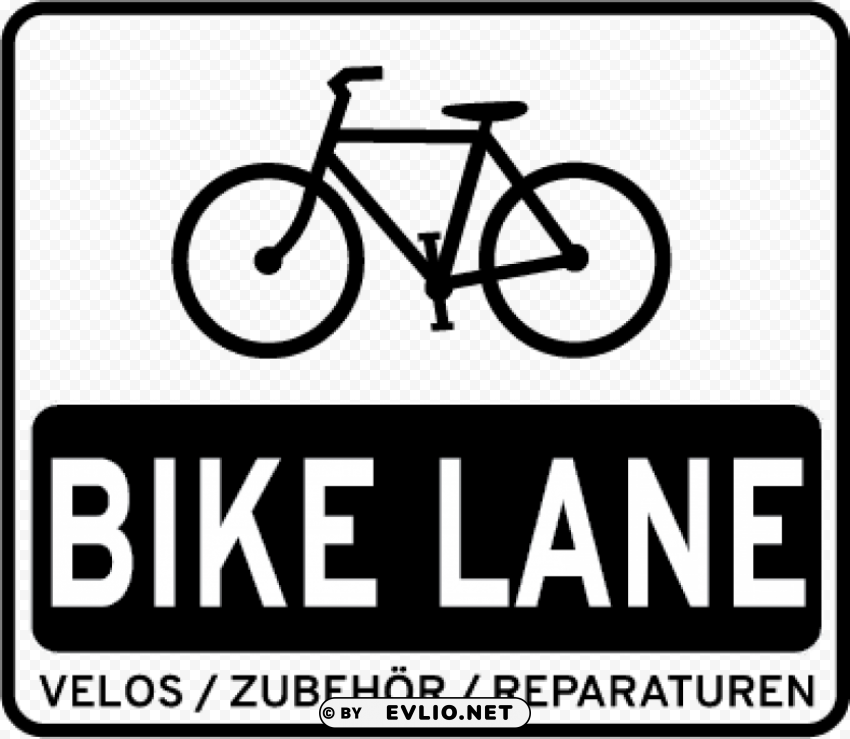 right lane bike only sign PNG transparent photos mega collection