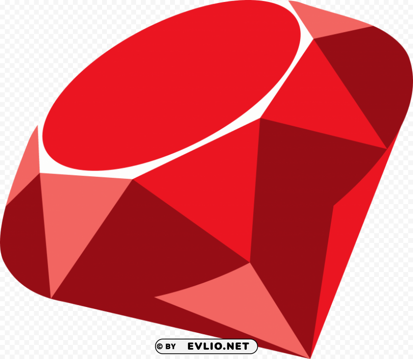 ruby stone gem PNG transparent design
