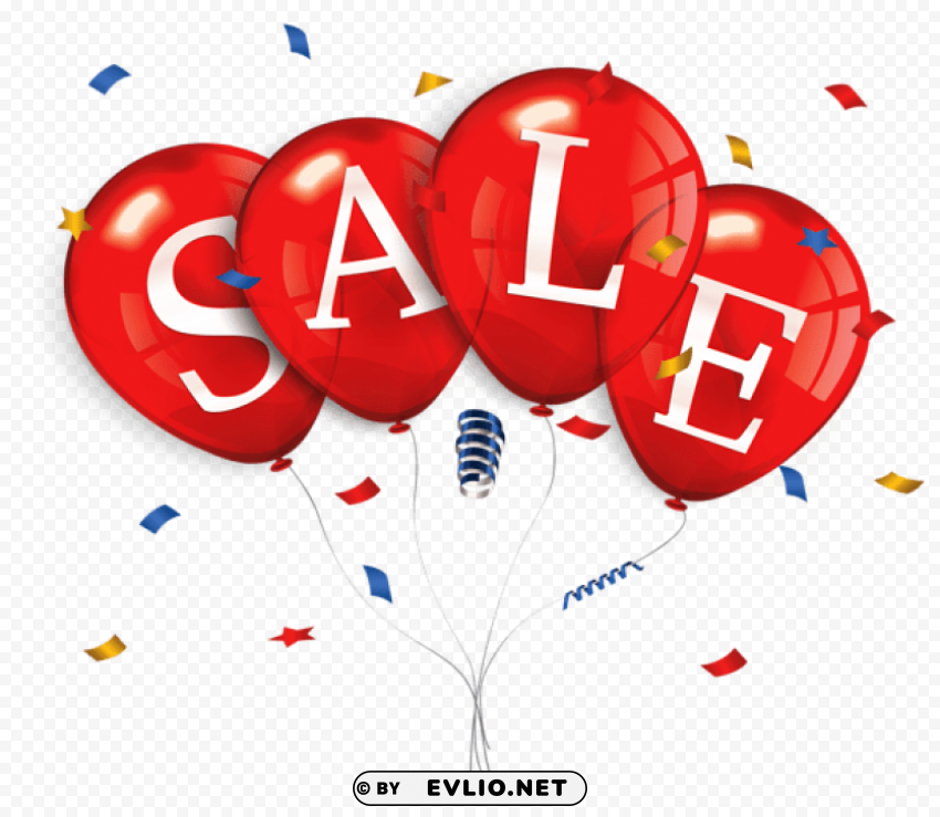sale balloons Free PNG images with alpha channel compilation