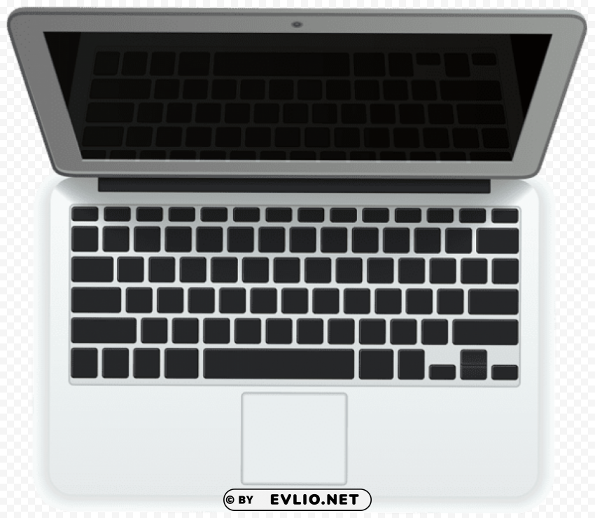 white laptop PNG images with high transparency