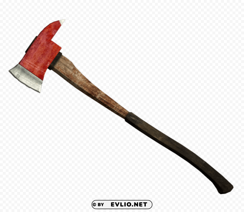 Red Top Ax - - Image ID 1ae5e711 Transparent Background PNG Isolated Item
