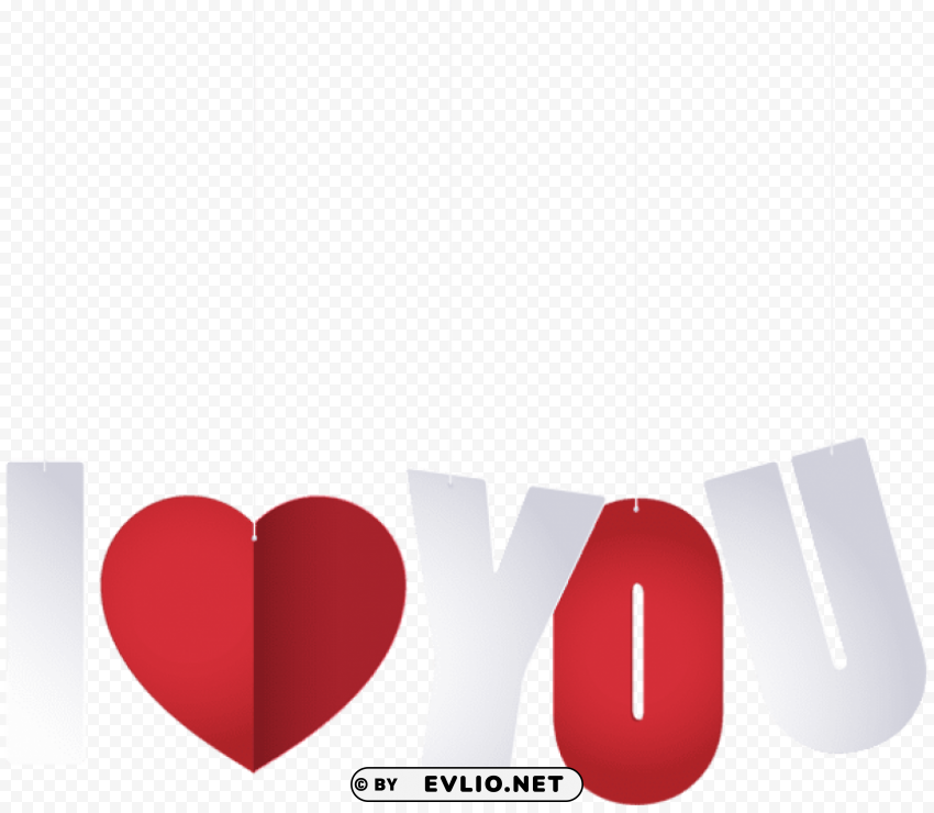 i love you text PNG icons with transparency