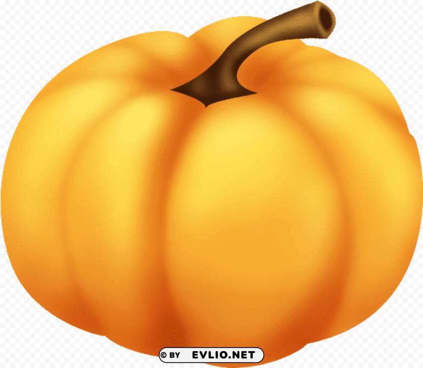 pumpkin Isolated Item with Clear Background PNG clipart png photo - 46102135