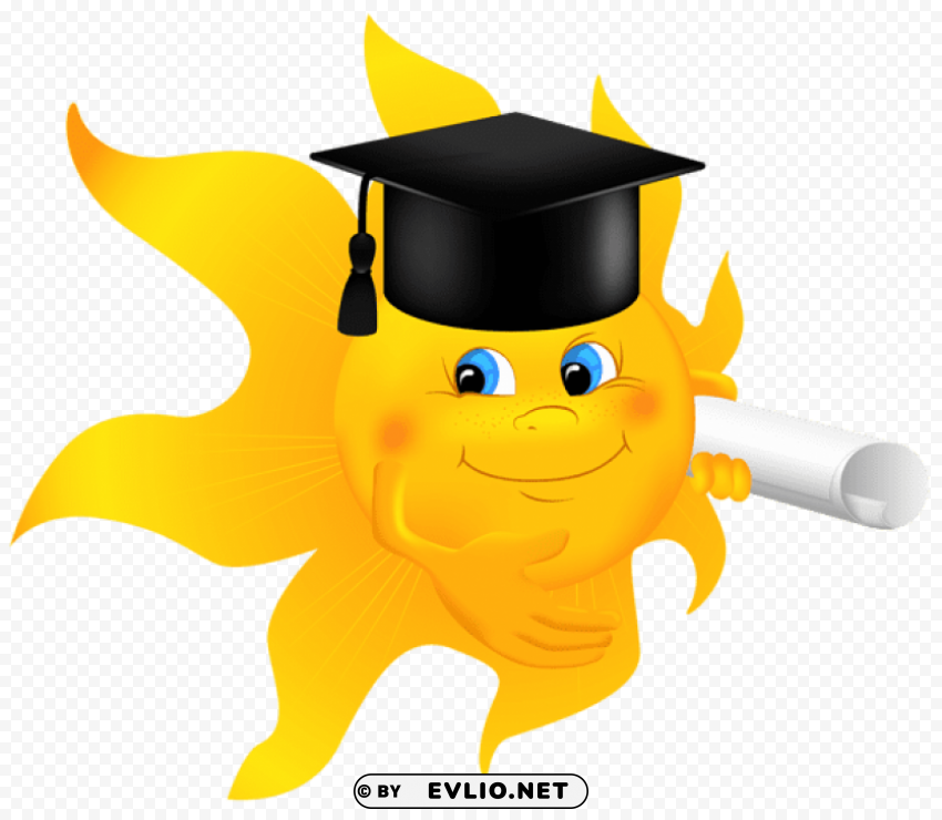 sun with diploma High-resolution transparent PNG files