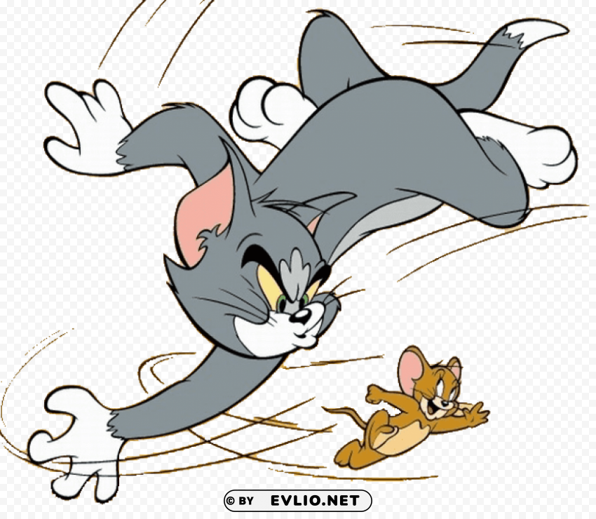 tom and jerry cartoon HighQuality Transparent PNG Element clipart png photo - cb153d53