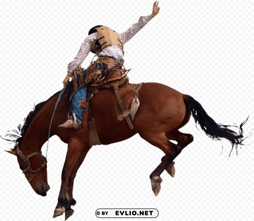 cowboy Isolated Item on Clear Background PNG