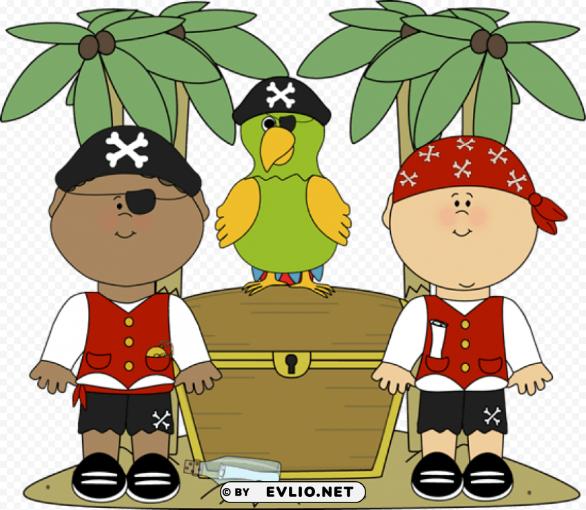 cute pirate PNG images with cutout