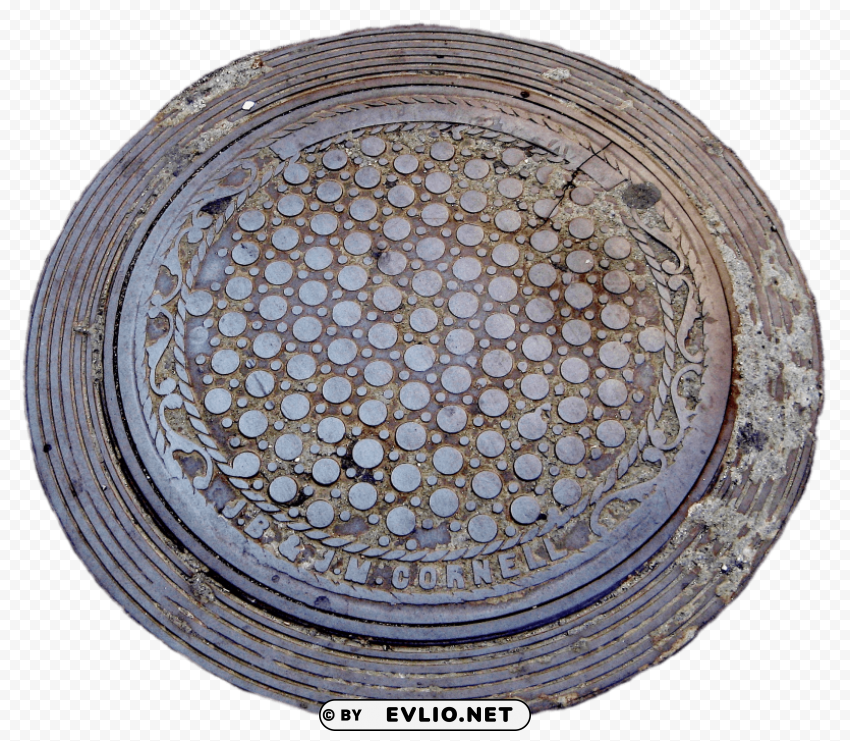 rusty manhole cover PNG images without BG