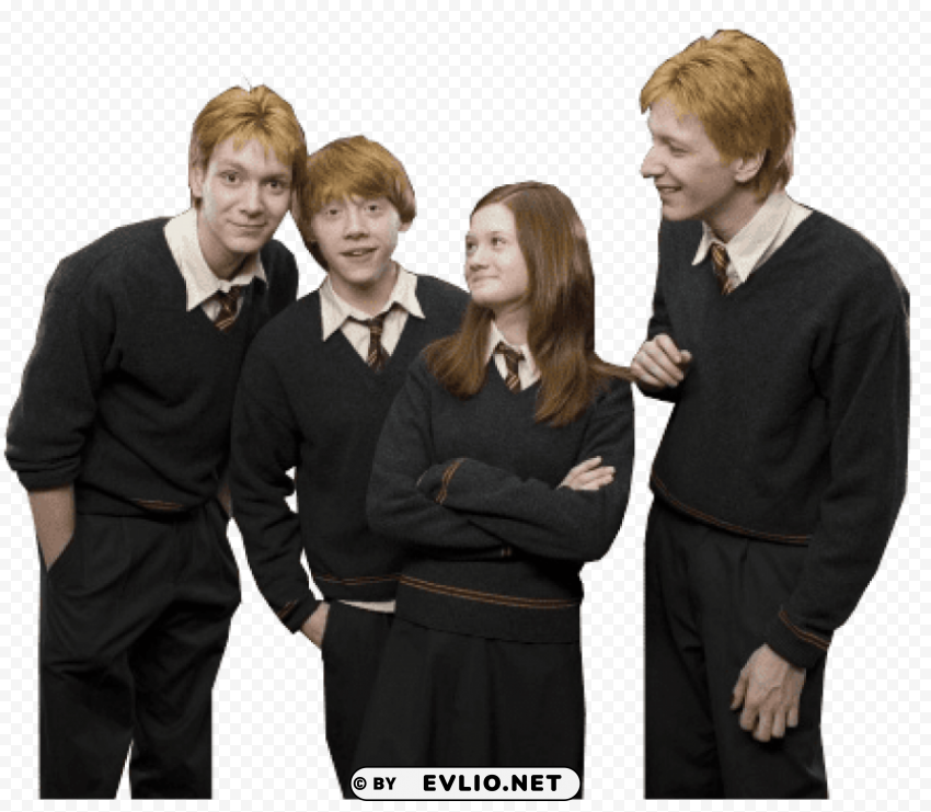 the weasely siblings High-quality transparent PNG images png - Free PNG Images ID 0016046a