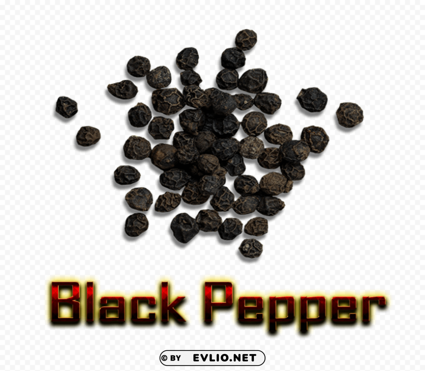 black pepper PNG transparent graphics for projects