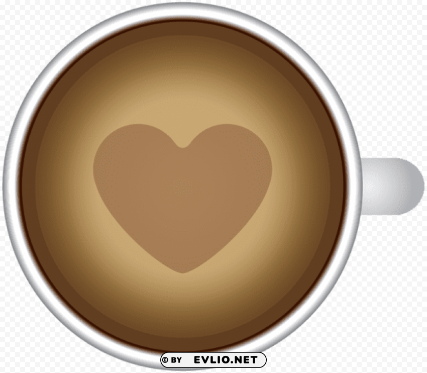 coffee with heart transparent PNG images with no background comprehensive set