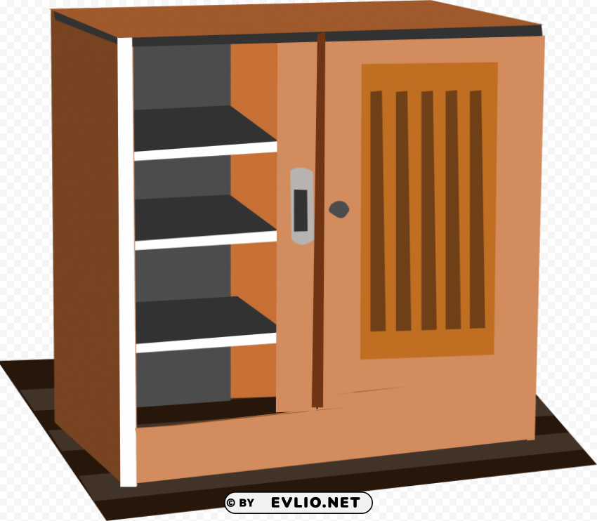 cupboard HighQuality PNG Isolated Illustration clipart png photo - e9b7a177