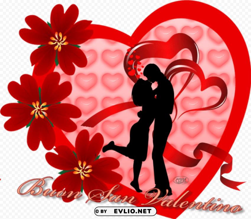 happy valentine day wallpaper 2014 Isolated Design on Clear Transparent PNG