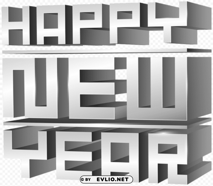 3d happy new year PNG transparent photos vast variety