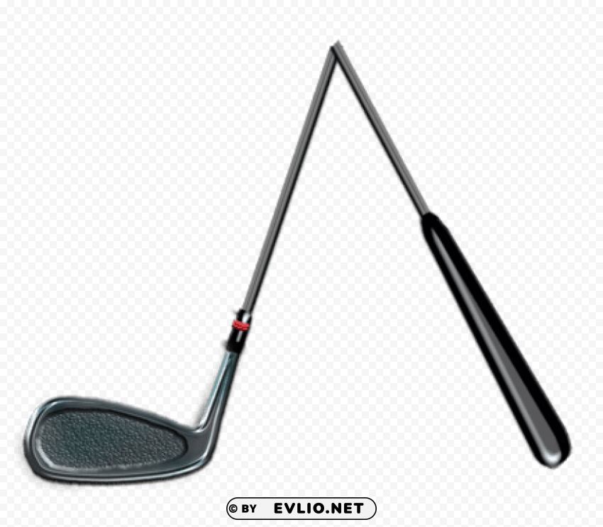 broken golf club Isolated Item with Transparent Background PNG