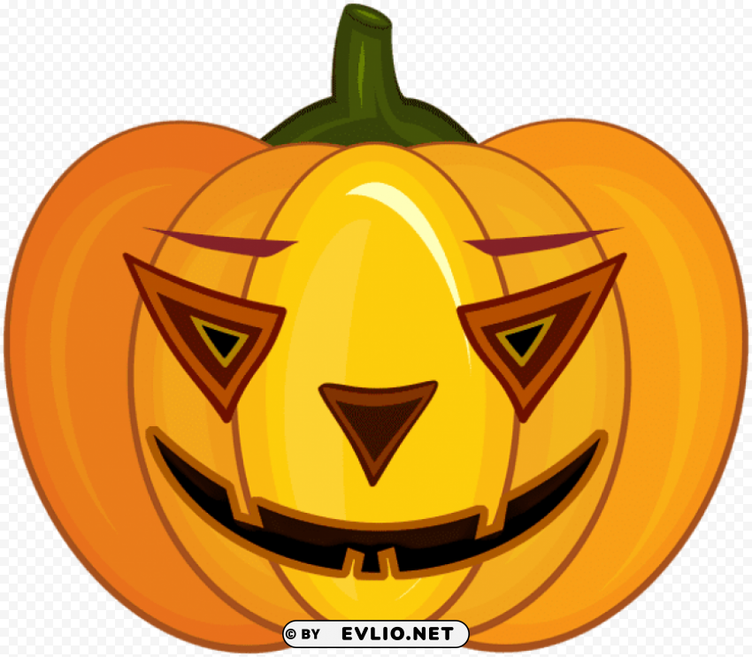 carved pumpkin Transparent PNG image