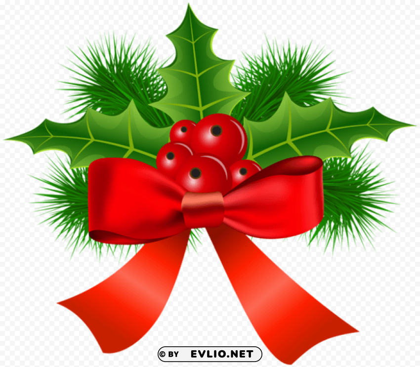 christmas holly Transparent PNG images wide assortment