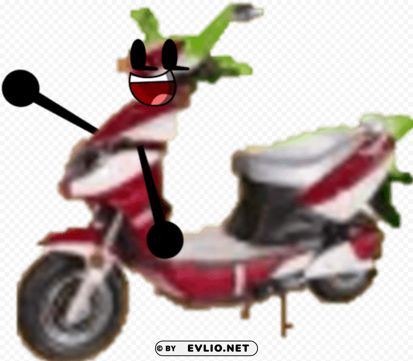 electric scooter PNG Graphic with Transparency Isolation