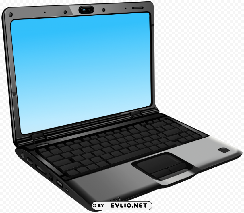 laptop PNG Image with Transparent Isolation