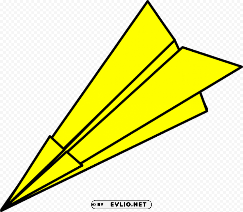  paper airplanes Transparent PNG Isolation of Item