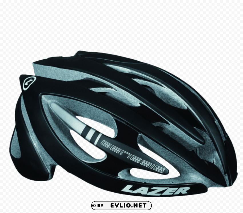 lazer bicycle helmet PNG Illustration Isolated on Transparent Backdrop