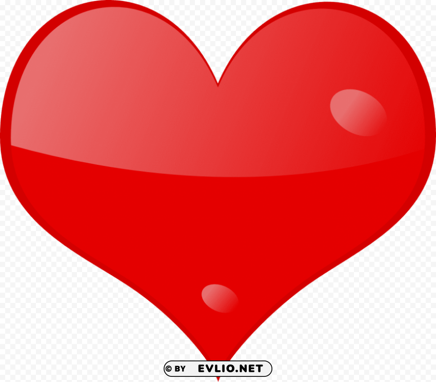 red heart Transparent PNG images for printing