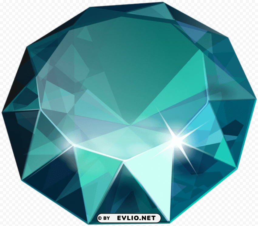 blue diamond transparent PNG with Isolated Transparency clipart png photo - 5c0615fb