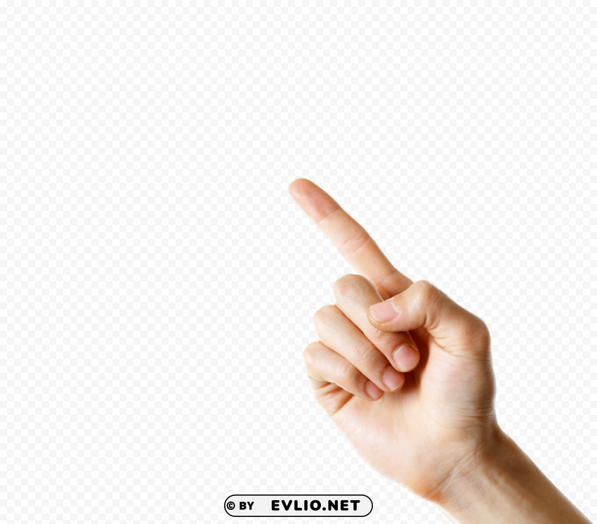 index finger hand Transparent PNG Isolated Graphic Design