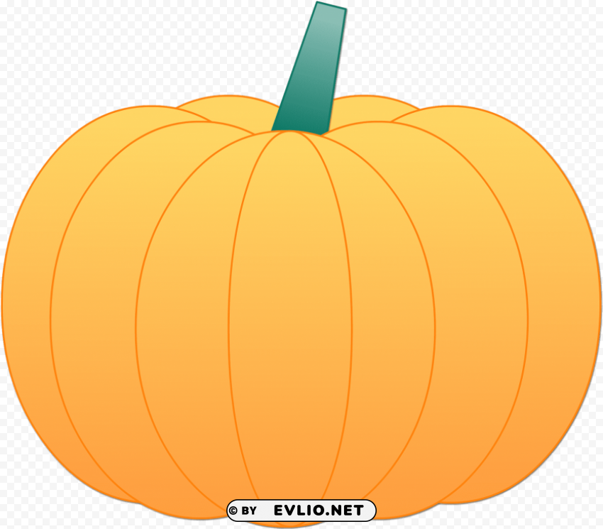 pumpkin Isolated Element with Transparent PNG Background