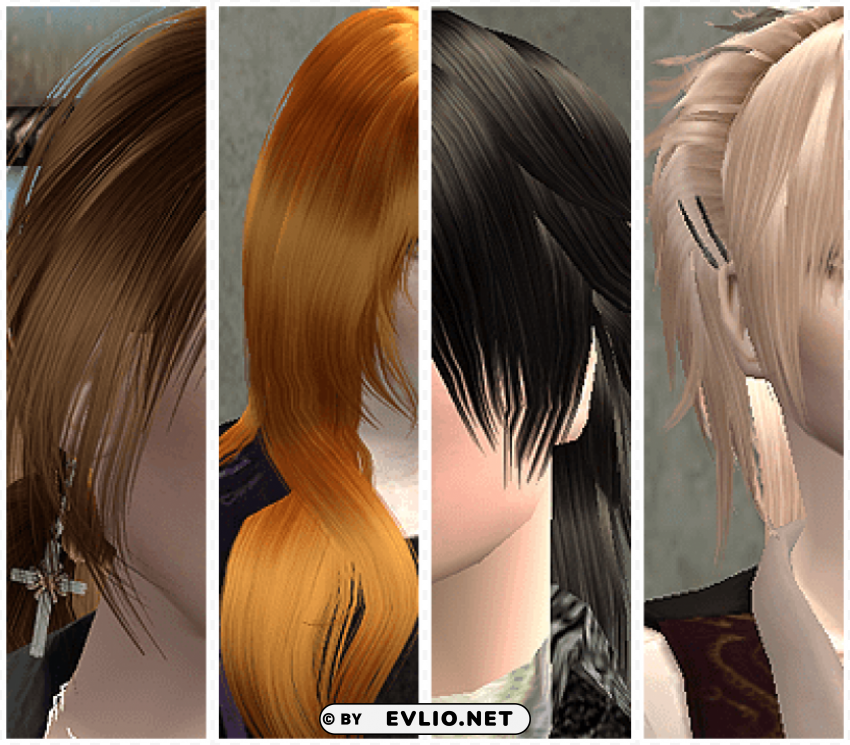 sims 2 hair retextures Clear PNG graphics