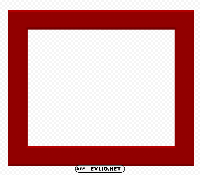 square frame Transparent Background Isolation in PNG Format