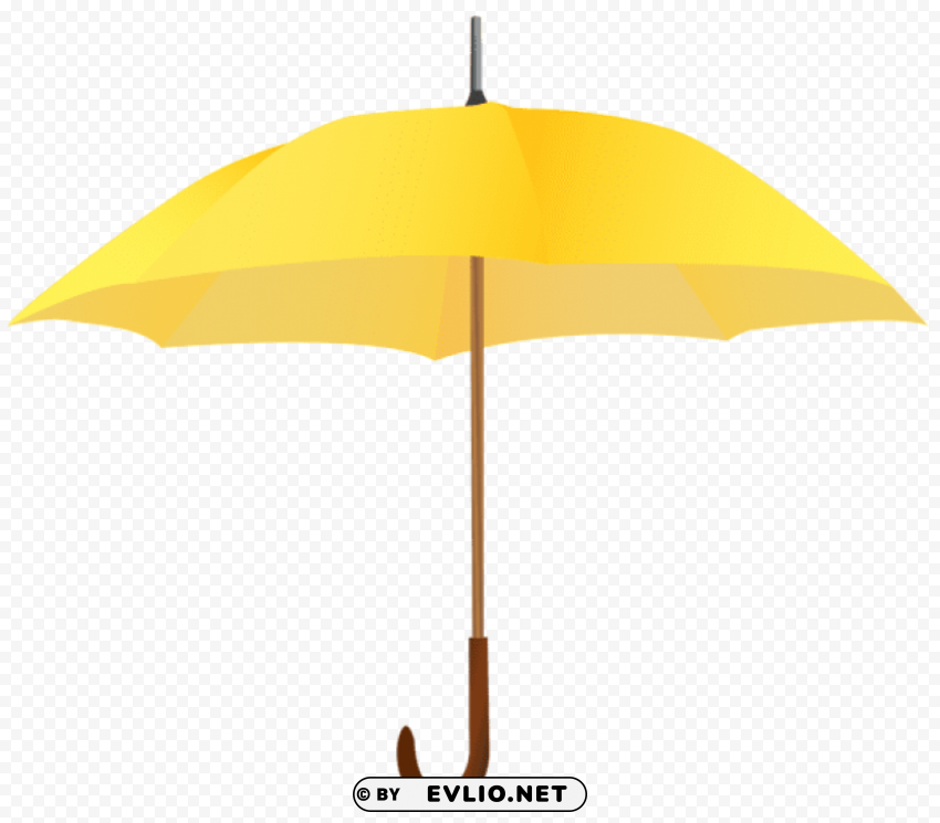 yellow umbrella Transparent Background PNG Isolated Pattern
