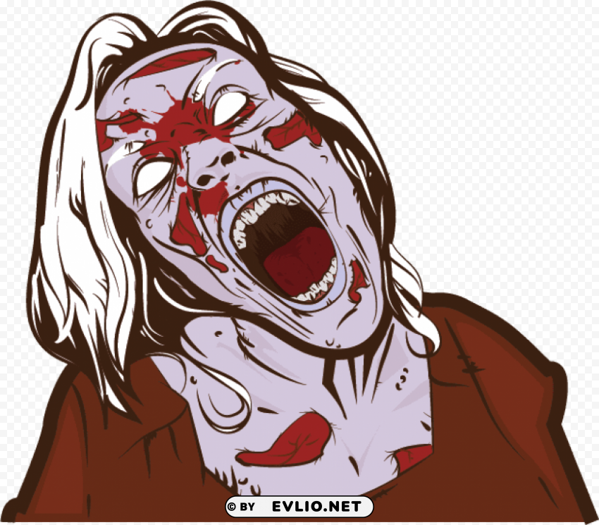 zombie girl transparent PNG images with clear alpha channel broad assortment