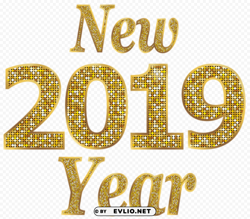 2019 new year PNG without background PNG Images c7d961da