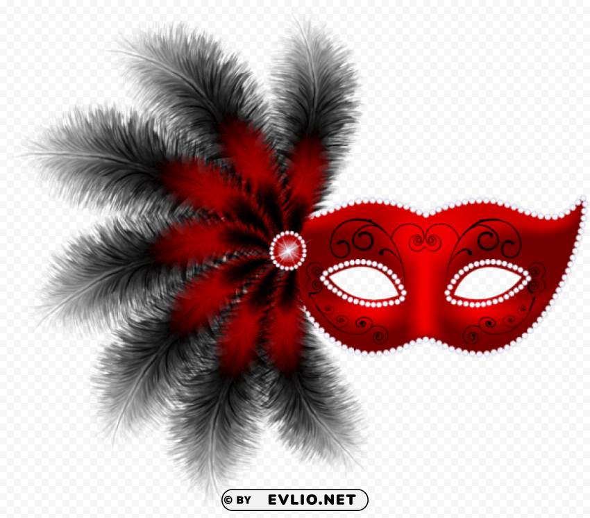 feather carnival mask PNG transparent images bulk