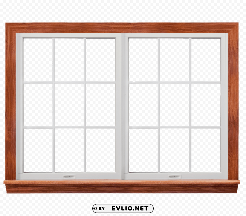 window PNG Graphic with Clear Background Isolation