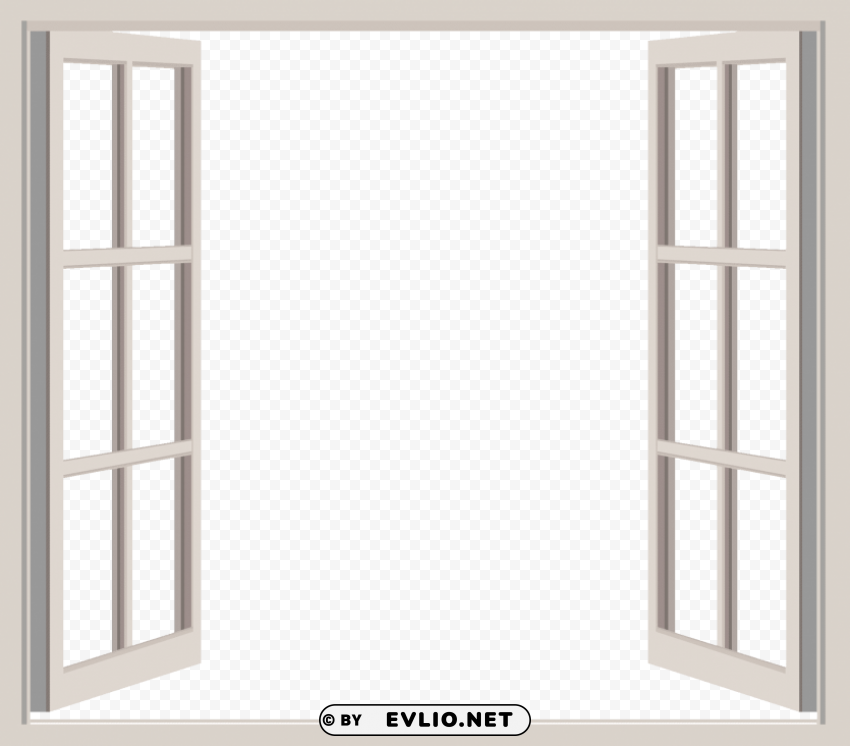 window PNG Graphic with Clear Isolation