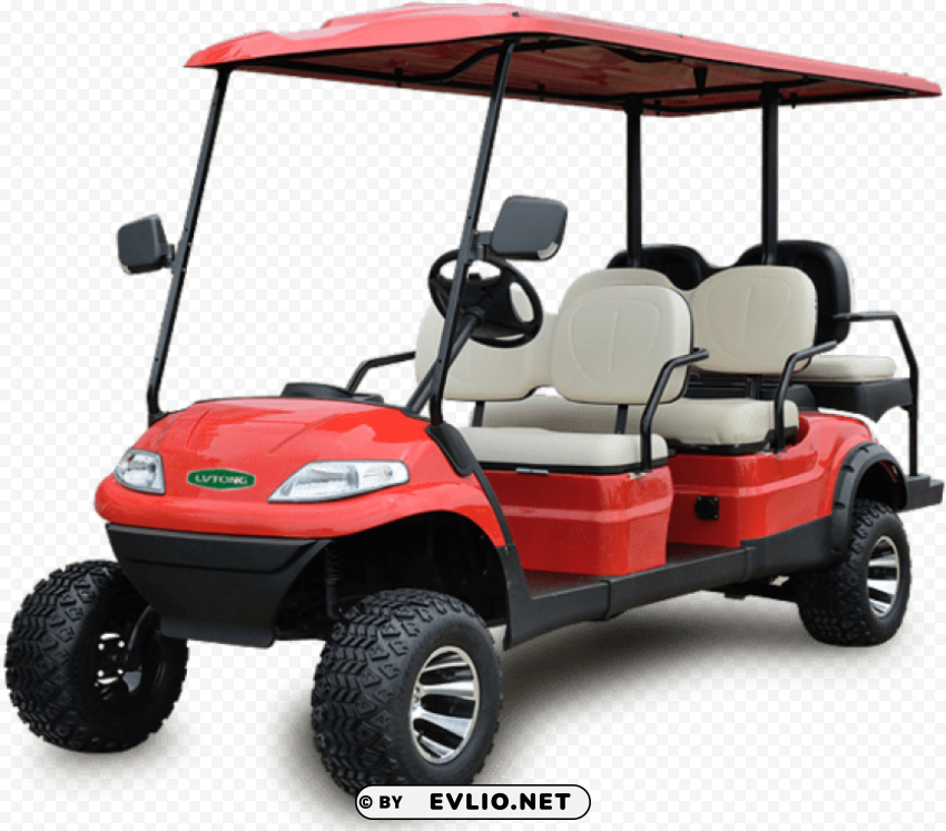 golf cart PNG graphics with alpha channel pack