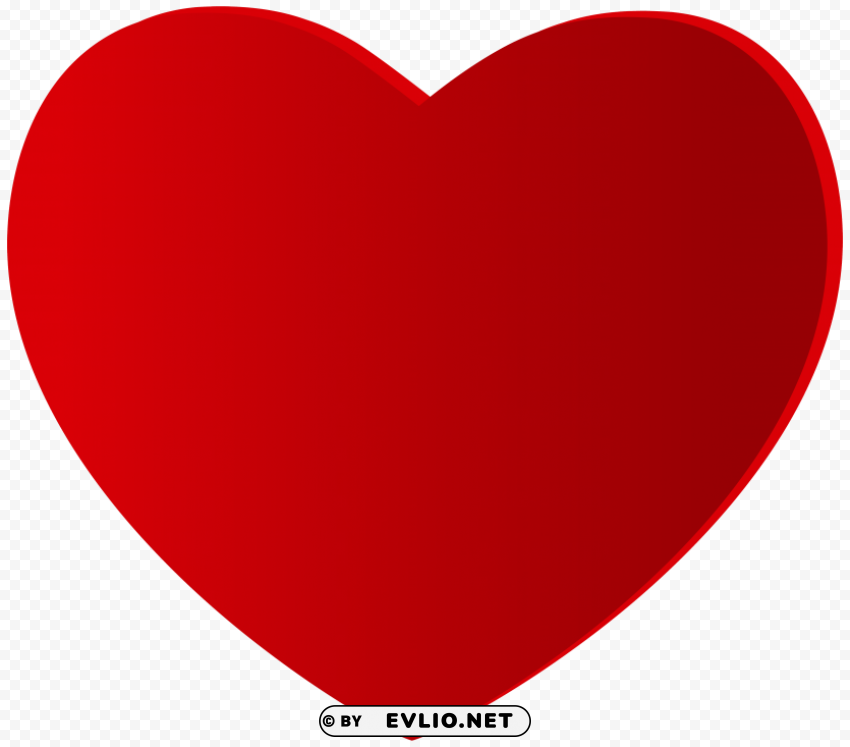 large red heart Free PNG images with transparent layers compilation