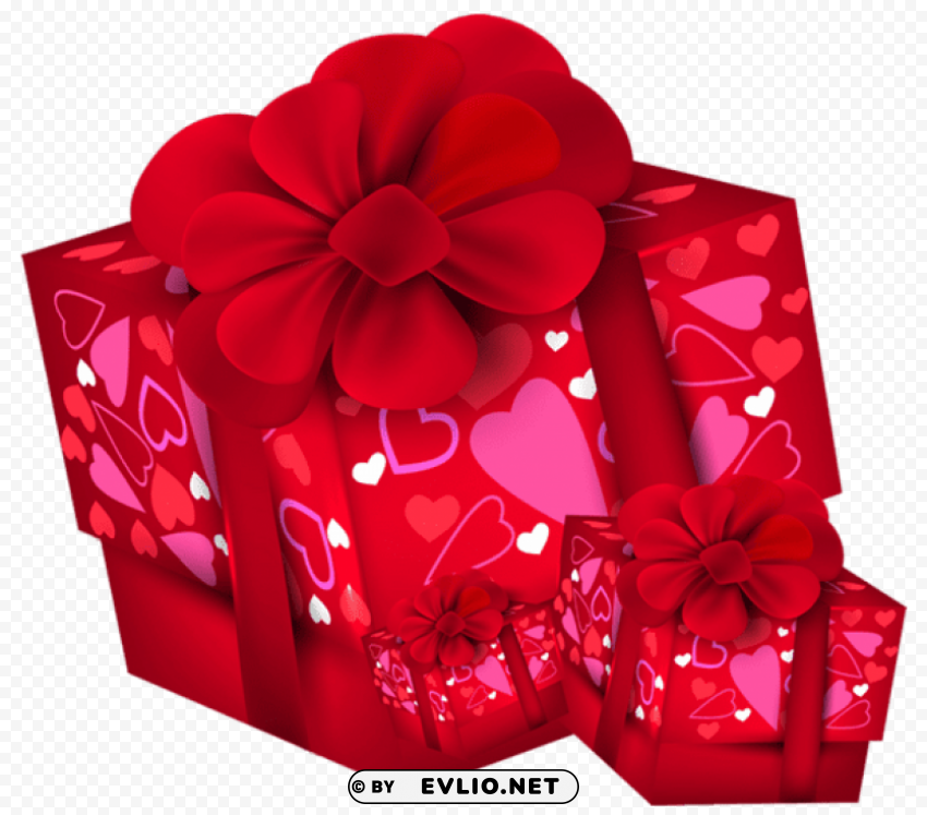 valentines day gift boxes PNG clear images