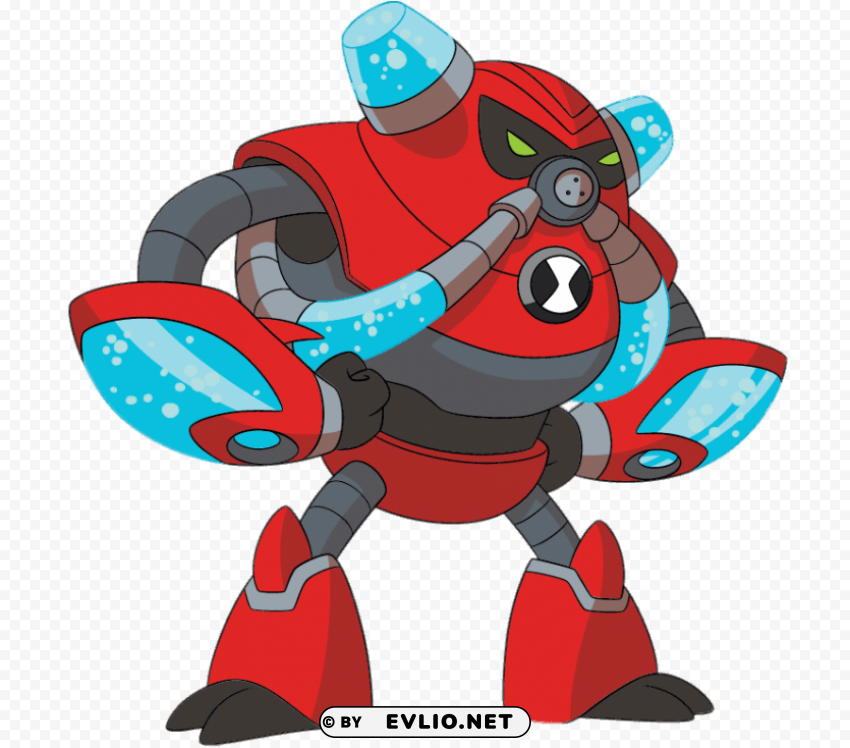 ben 10 overflow Isolated Character in Transparent PNG Format
