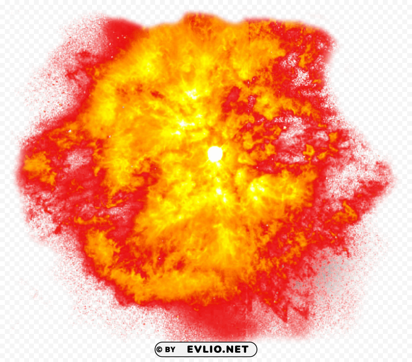 explosion PNG with Isolated Transparency