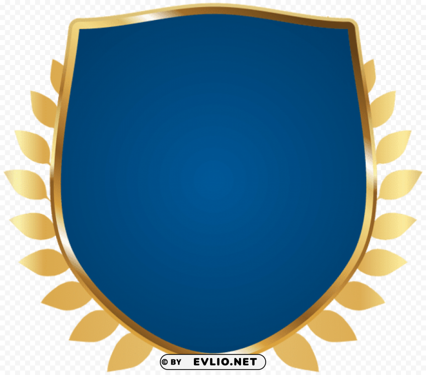 badge blue PNG Graphic Isolated on Clear Background clipart png photo - 44acd506