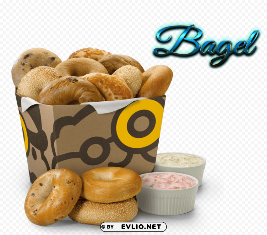 bagel Isolated Icon on Transparent PNG