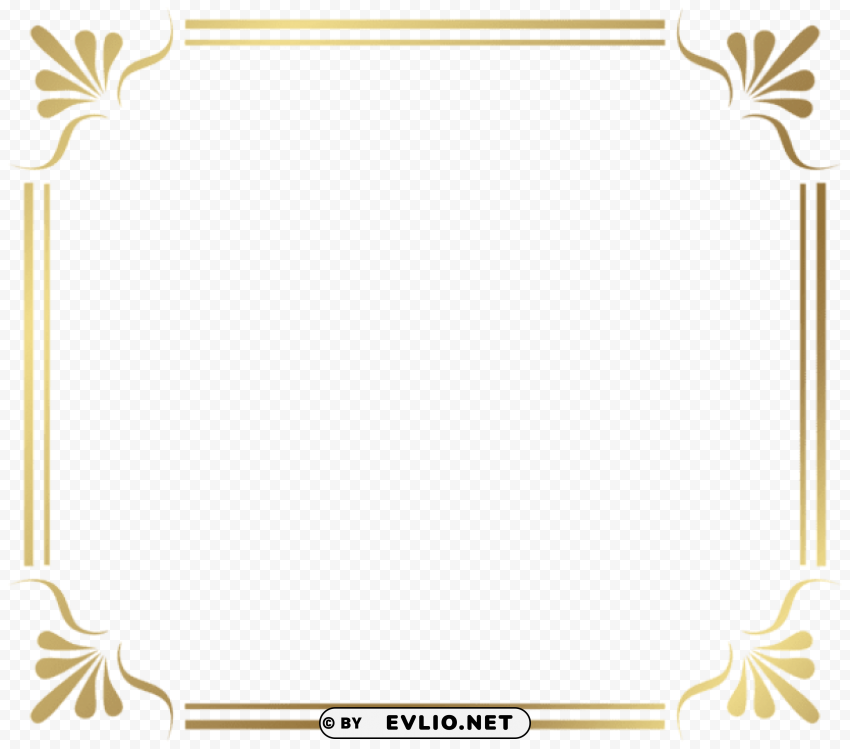 frame border PNG transparent photos for design clipart png photo - 5dca703b