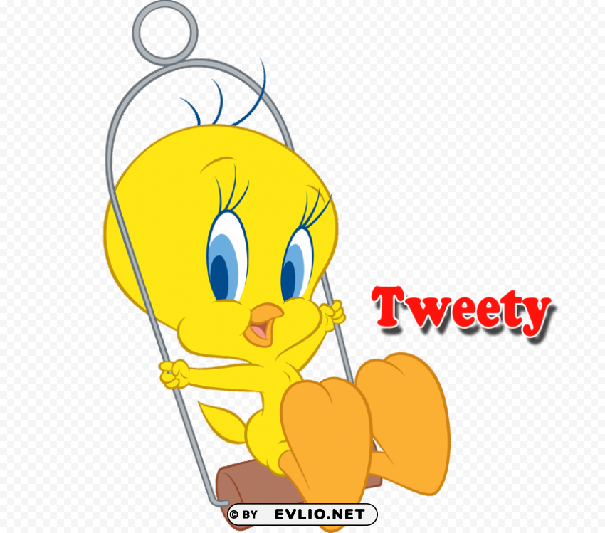 tweety PNG images with transparent backdrop