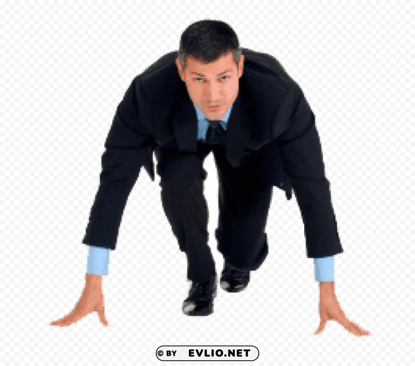 Warm Up Businessman PNG Transparent Images Extensive Collection